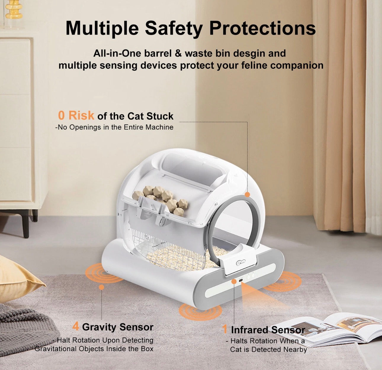 Self Cleaning Automatic Cat Litter Box