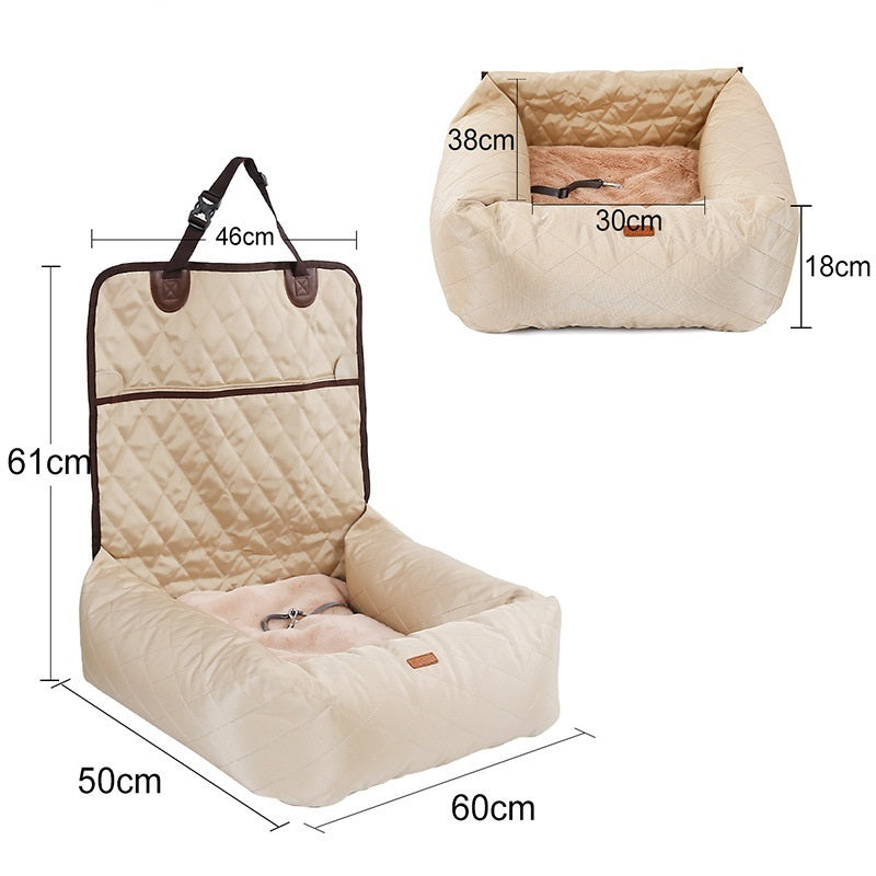 Pet Dog Carrier Car Seat Pad & Bed