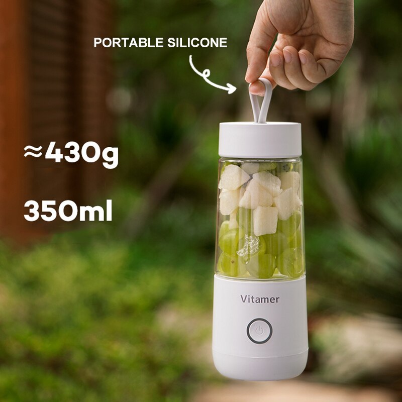 Portable Blender Juicer Electric USB Rechargeable