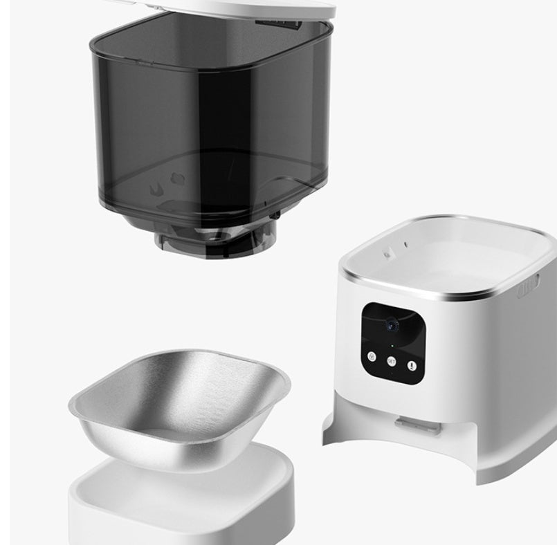 Smart Automatic Pet Feeder with WiFi & Voice Control