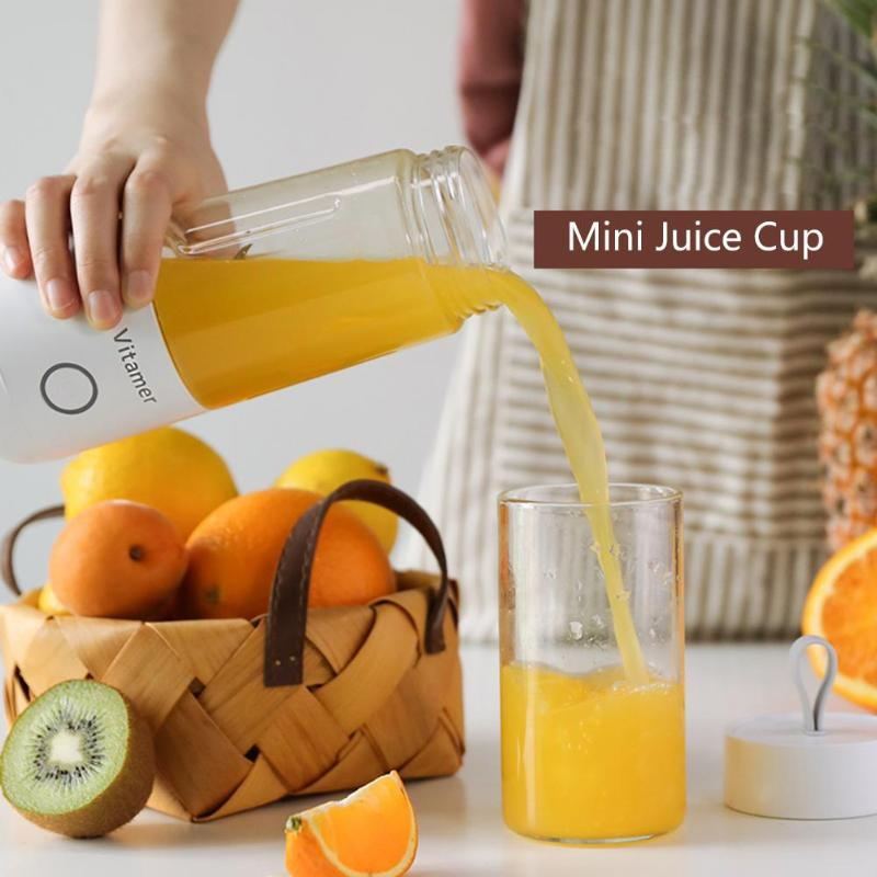 Portable Blender Juicer Electric USB Rechargeable
