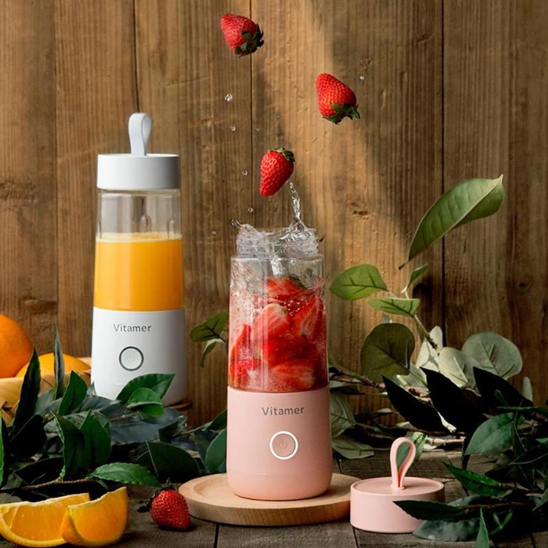 Portable Blender Juicer Electric USB Rechargeable