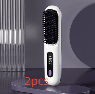 Straight Hair Comb Wireless Hair Straightener