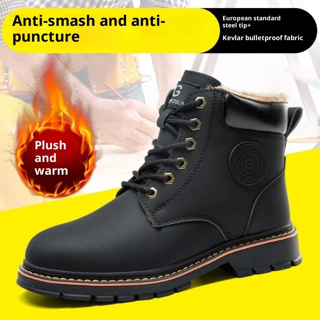 New Mid-top Steel Toe Cap Safety Protective Footwear