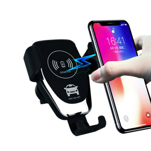Wireless Fast Car Charger Mount Holder Stand Automatic