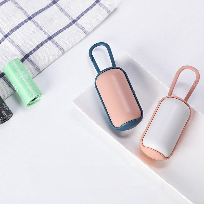 Portable Cats Dogs Garbage Bag Holder Pet Poop Bags