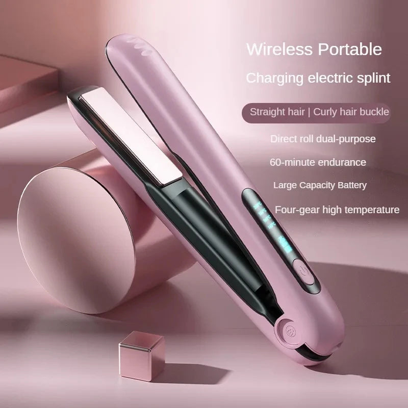 Wireless Hair Straightener Flat