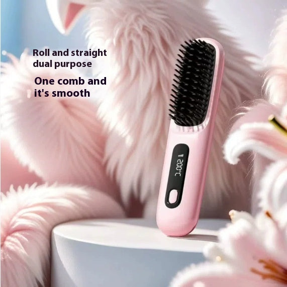 Straight Hair Comb Wireless Hair Straightener