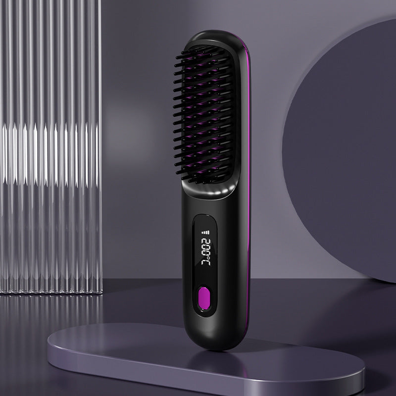 Straight Hair Comb Wireless Hair Straightener
