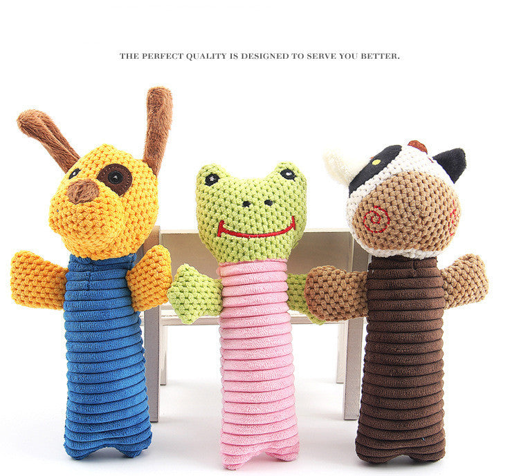 Plush Dog Toy – Soft & Cuddly Chew Toy for Pets with Squeaker