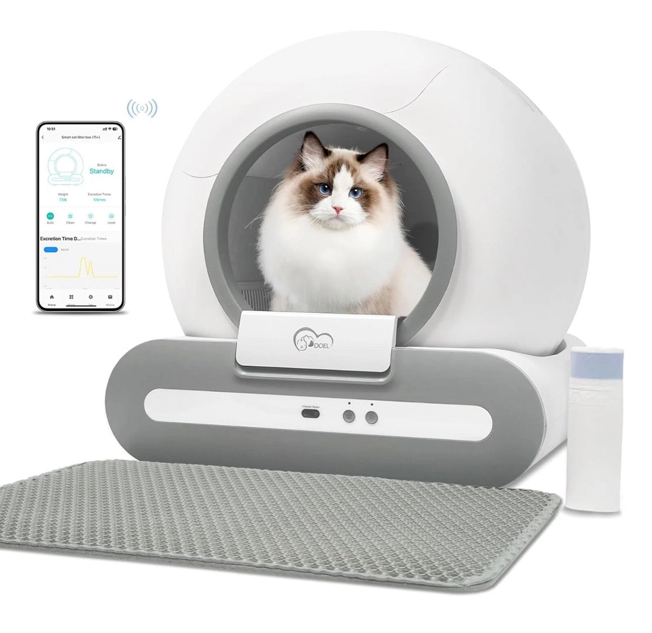 Self Cleaning Automatic Cat Litter Box