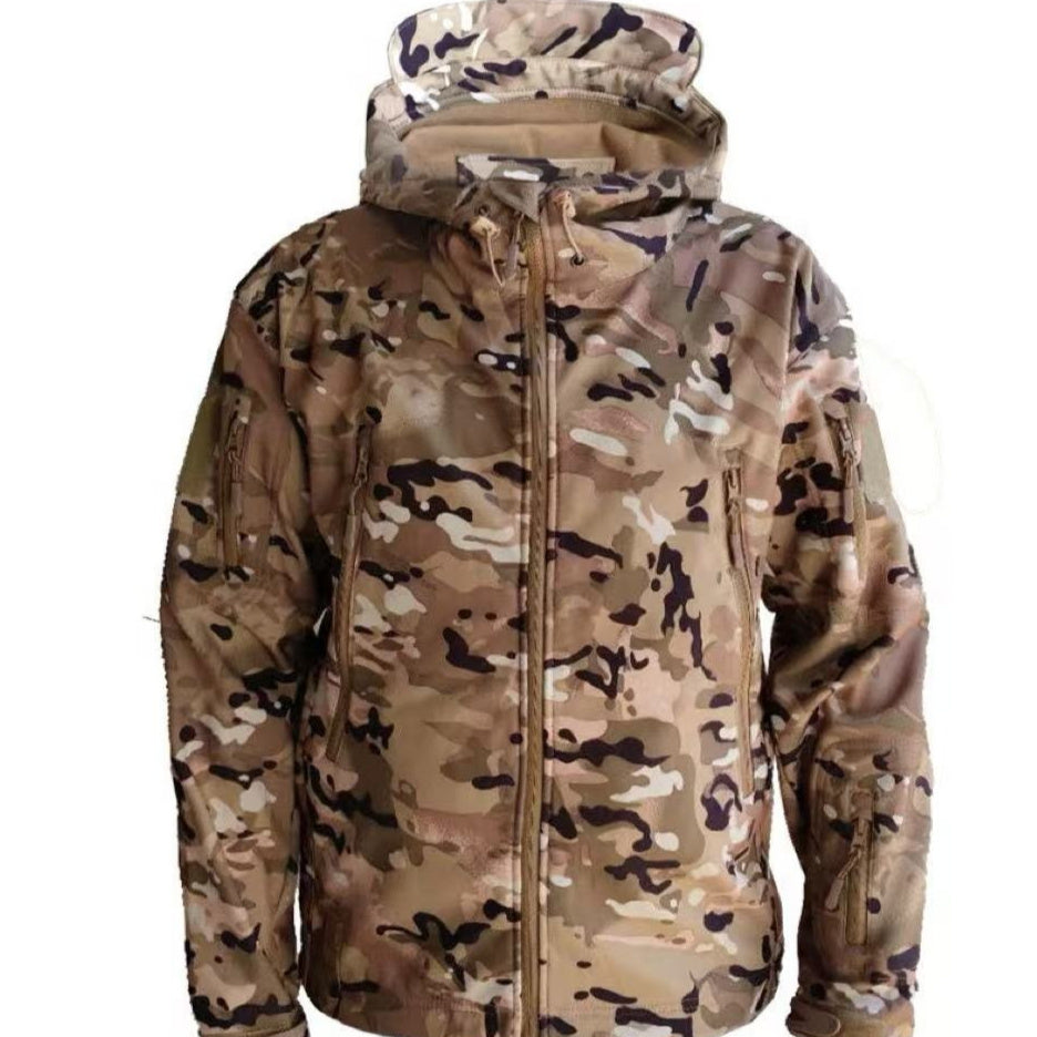 Men's Shell Jacket Trench Coat