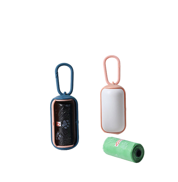Portable Cats Dogs Garbage Bag Holder Pet Poop Bags