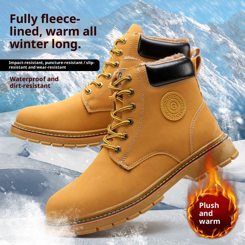 New Mid-top Steel Toe Cap Safety Protective Footwear