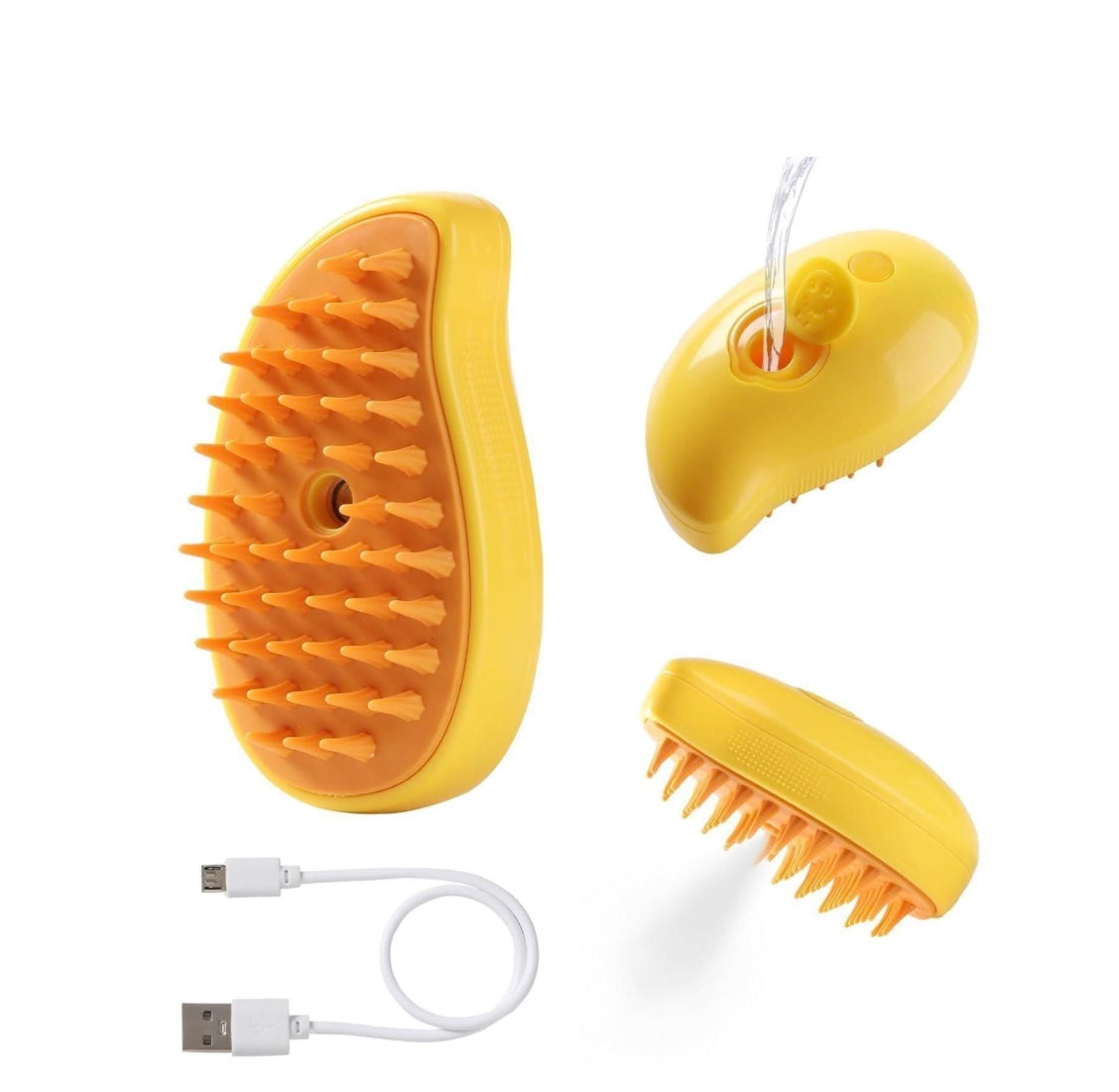 Steam Brush 3-in-1 For Cat and Dog