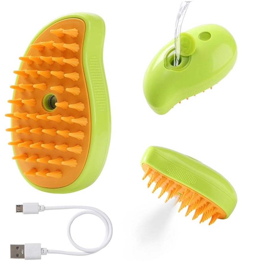 Steam Brush 3-in-1 For Cat and Dog