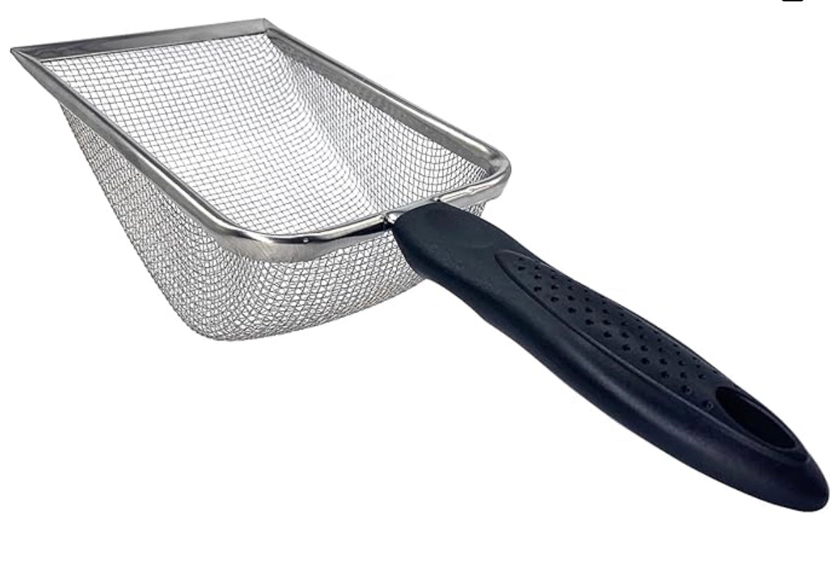 Durable Stainless Steel Litter Scooper