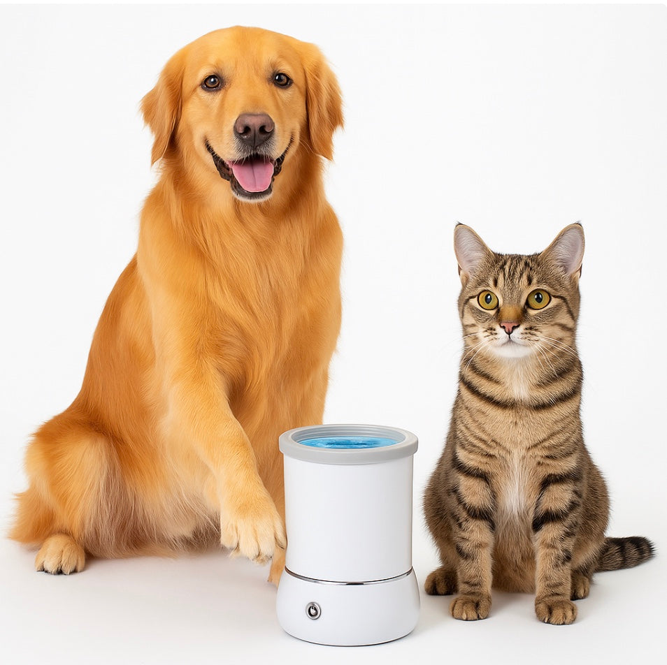 Automatic Dog & Cat Paw Washer Cup
