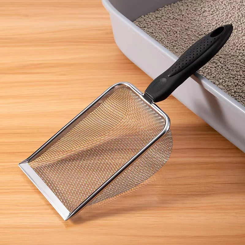 Durable Stainless Steel Litter Scooper