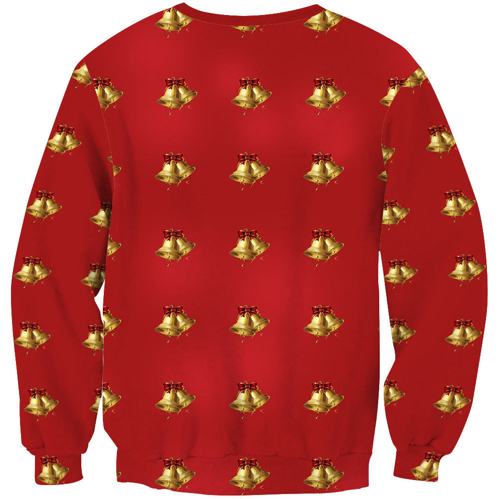 Christmas Casual Round Neck Men's Sweater