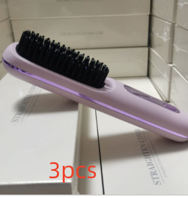 Straight Hair Comb Wireless Hair Straightener
