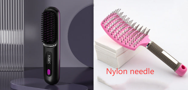 Straight Hair Comb Wireless Hair Straightener