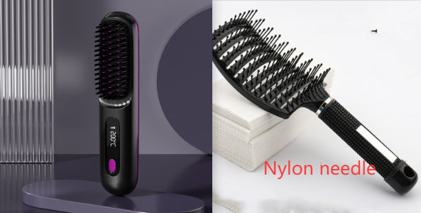 Straight Hair Comb Wireless Hair Straightener