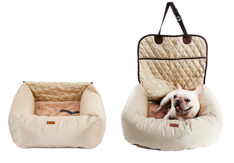 Pet Dog Carrier Car Seat Pad & Bed