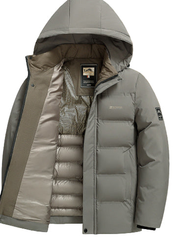 Warm And Fleece Thickened Down Jacket