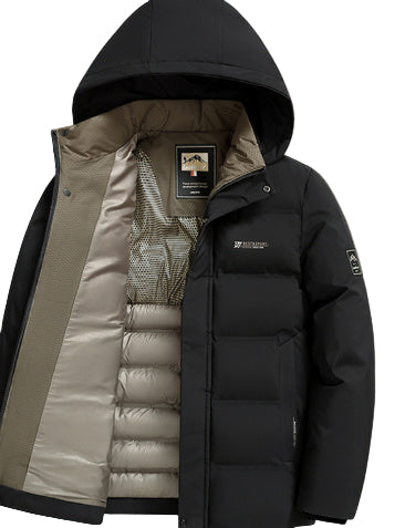 Warm And Fleece Thickened Down Jacket