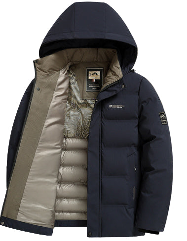 Warm And Fleece Thickened Down Jacket