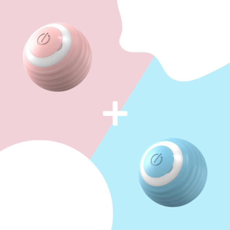 Automatic Moving Bouncing Rolling Ball for Cats and Dogs